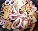 簡単ランチ！タケノコとイカのパスタ作り方6写真