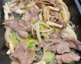 プチ贅沢☆牛バラ焼きそば作り方3写真