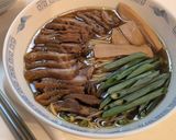 笠岡ラーメン、鶏がらスープは購入で作り方9写真