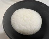 焼きおにぎりでオリーブオイル洋風親子丼作り方6写真