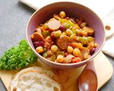 大豆ミートのソーセージでチリコンカン♪作り方5写真