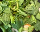 作り置き♪小松菜とちくわの甘辛ごま炒め作り方6写真
