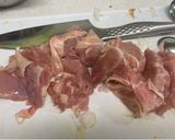 鶏もも肉と白菜の旨塩炒め作り方1写真