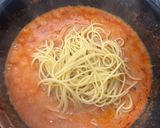 トマトクリームスープスパスタ作り方6写真