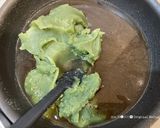和風ロールケーキの抹茶求肥包み作り方4写真