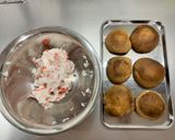 椎茸とカニカマdeふわふわ揚げ♪作り方1写真