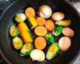 美味しい野菜のソテー　ずっと弱火作り方5写真