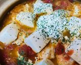 プチッと鍋●チーズ＆トマト缶の鶏キムチ鍋作り方3写真