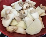 鶏もも肉と大根の煮物作り方3写真