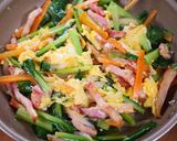 あま～い🤭💕バターポン酢のたまご野菜炒め作り方4写真