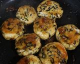 ひじき入り豆腐つくねの梅照り焼き作り方4写真