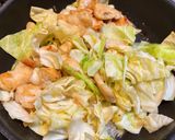 鶏むね肉とキャベツのうま塩炒め作り方6写真