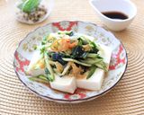 中華くらげのお豆腐サラダ作り方4写真