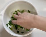 出汁入り味噌で、小松菜の味噌炊き込みご飯作り方7写真