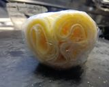 型不要で簡単♡ハート形チョコがけ春巻パイ作り方3写真