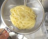 桃と生ハムの冷製スパゲティ作り方5写真