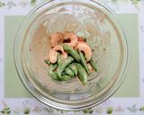 超簡単今夜の夕飯スナップエンドウエビマヨ作り方6写真