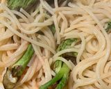 簡単　タラの芽たらこパスタ作り方6写真
