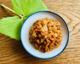 ふきの茎味噌　にんじん入り作り方4写真