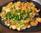【居酒屋メニュー】ホルモン野菜辛味炒め作り方6写真