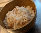 バター醤油のにじますごはん作り方4写真