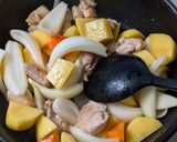 うま塩鶏肉じゃが作り方4写真