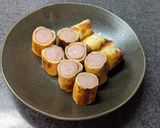 余った餃子の皮で♡バリバリウインナー作り方4写真