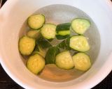 きゅうりの味噌汁作り方1写真