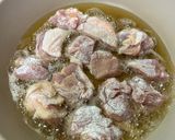 鶏とゴボウの甘辛和え☆作り方3写真