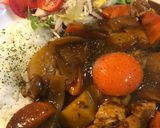 レトルト●からめてしあげる卵チキンカレー作り方4写真