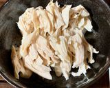 ヘルシー♡ササミでタンパク質強化の冷やし中華作り方2写真