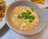 余った豆腐が最高！豆腐と卵の中華スープ。作り方6写真