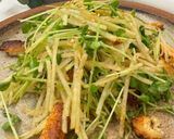 大根と豆苗とお揚げのサラダ作り方5写真