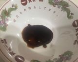 🍜袋麺＋🥓🍳ベーコンエッグ作り方2写真