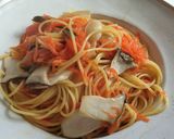 エリンギ美味しい★ワンパンキノコパスタ作り方5写真