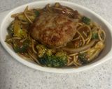 市販のソースで♪ハンバーグカレーパスタグラタン作り方6写真