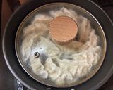 余った冷凍餃子で！潰して焼くカリもちチヂミ作り方3写真