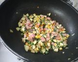 ズッキーニの炒飯作り方3写真