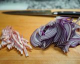 お酢でさっぱり！イタリア風キャベツの蒸し煮作り方1写真