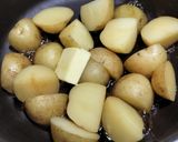 今が旬！バター醤油で新じゃが煮っころがし作り方4写真