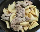 美味★簡単★フライパンで豚肉と筍の煮物作り方5写真