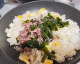 ホタルイカのチャーハン作り方3写真