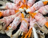 舞茸とエリンギと人参の豚肉巻き作り方3写真