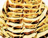 キャベツにら餃子☆ジューシー♪カリッ！旨😋作り方5写真