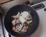 角切り牛の旨辛スパイスラーメン作り方3写真