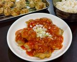 絶品お店の味♪鶏チリ作り方8写真
