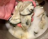 牡蠣味噌カレー牛乳ラーメン作り方1写真