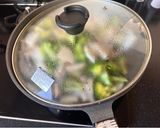 〜ブロリー&しめじ&大根の味噌マヨ炒め〜作り方7写真