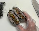 四毒抜き焼肉のおにぎらず作り方9写真