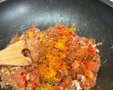 カリフラワーとグリーンピースのカレー作り方5写真